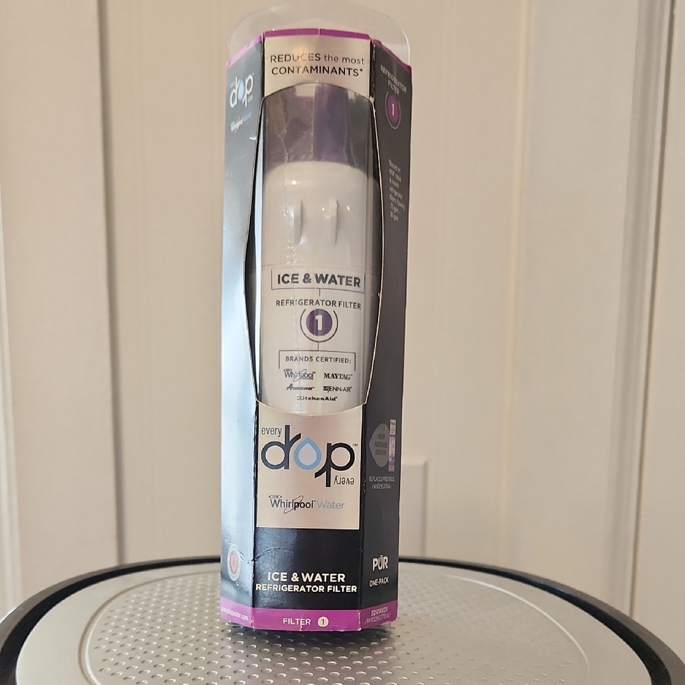 Everydrop by Whirlpool Ice and Water Refrigerator Filter 1, EDR1RXD1